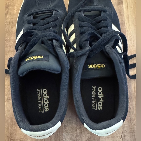 Adidas Samba Women's Blue Suede Sneakers - Picture 5 of 9